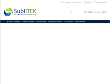 Tablet Screenshot of dyesublimationblanks.com